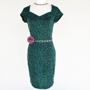 Animal Print Evening Dress